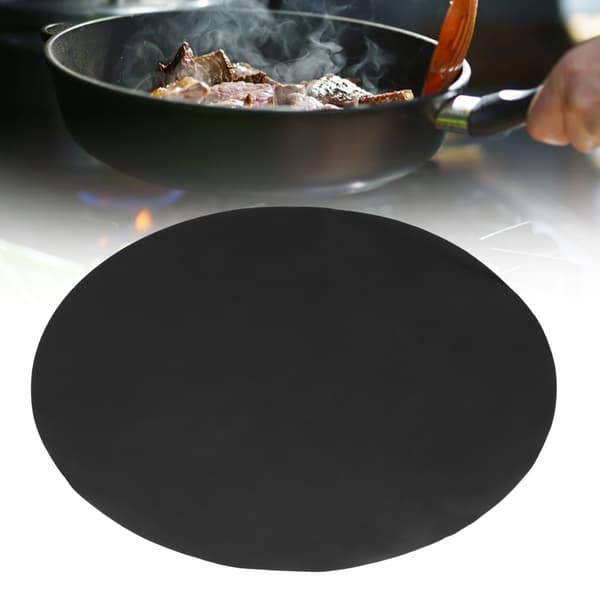 Högtemperaturmatlagning Non-Stick Stekpannafoder Värmebeständig Pad Köksaccessoar