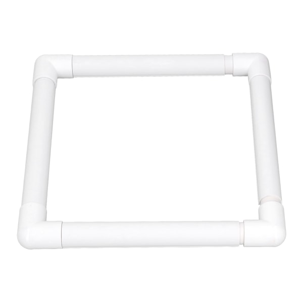 Broderiram Clip On Square Broderi Stand Ram Plast Korsstygn Båge Korsstygn Verktyg 28x28cm