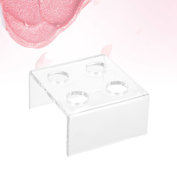 Læbestiftformholder med 4 huller Læbepomade Makeup Kosmetisk Formstativ (03)