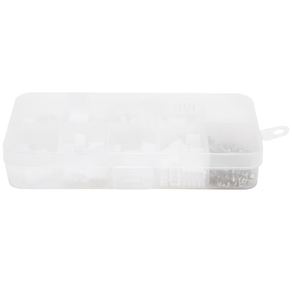150 stk. Docking Terminal Connector Elektronisk Bare Terminal Hus Kombinasjon 2.54mm JST Hvit