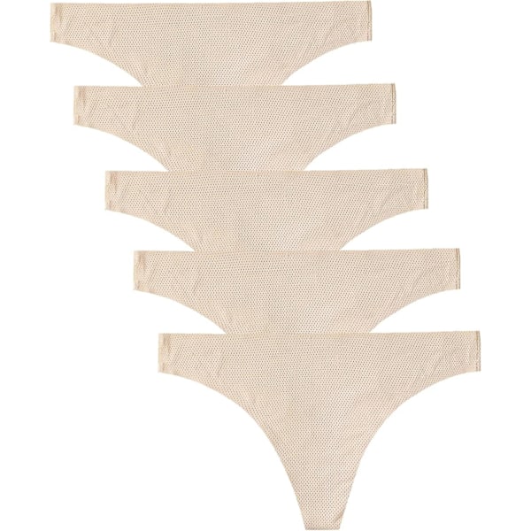 Saumattomat stringit naisille, stringialushousut naisille, 5 kpl, XL