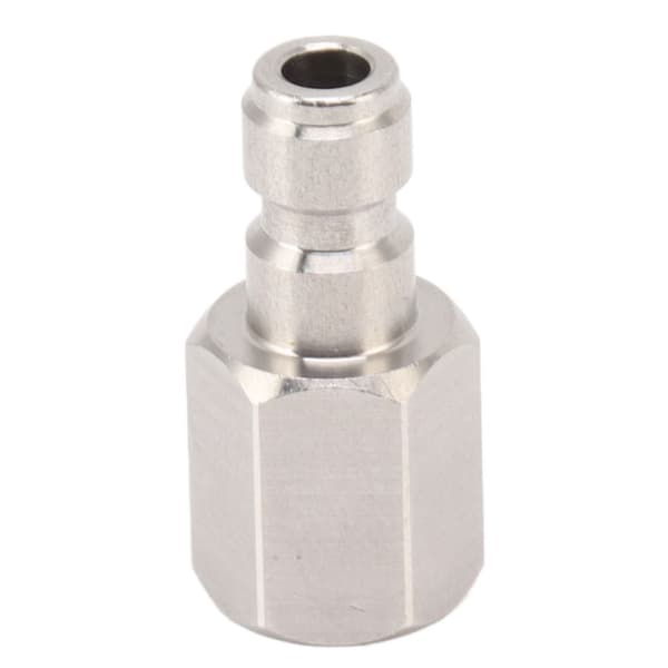 1/8 tomme BSPP hungevindfitting 304 rustfrit stål lige hunadapter til CO2-cylinder oppustelig tilbehør