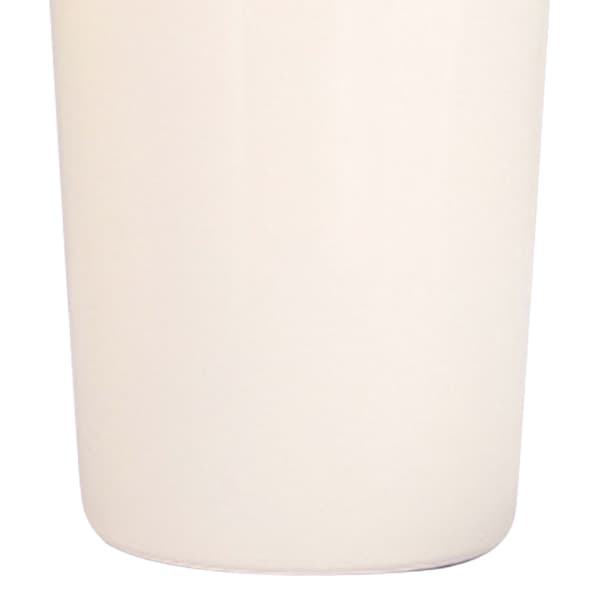 Isolerad kopp 304 rostfritt stål foder säkerhetslås stor kapacitet bärbar isolerad kaffemugg med lock för kontor vit 510ml