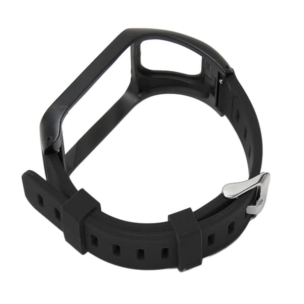 Klockarmband Silikon Justerbart Vattentätt Klockbytesarmband för Tom Runner 3 Svart