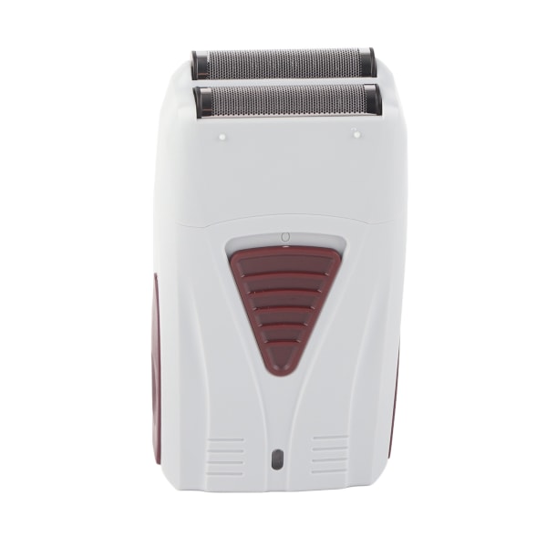 Fram- och återgående elektrisk trimmer multifunktionell 2-bladig USB uppladdningsbar elektrisk hårskäggtrimmer för män