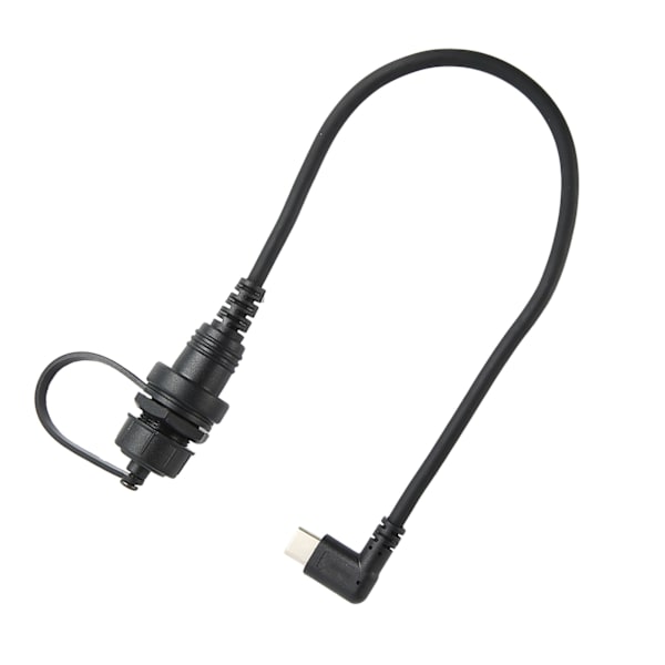Infälld panelmontering förlängningskabel vinkel Typ C hane till hona instrumentpanelmontering kabel för bil båt vinkel
