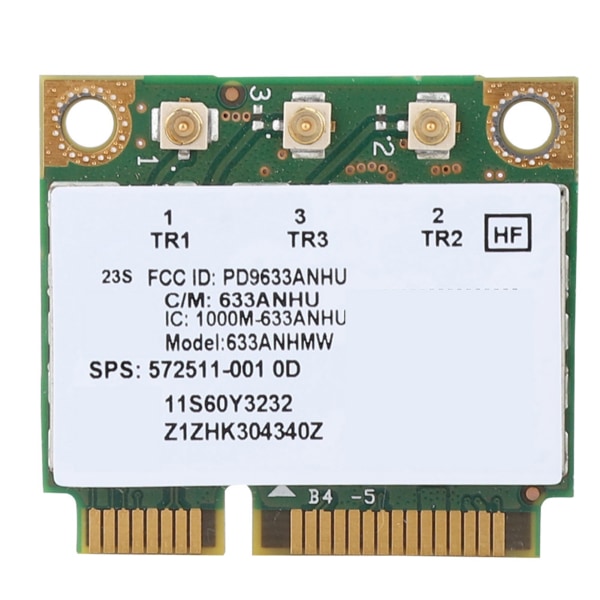 För Intel 633ANHMW nätverkskort Wireless‑N Wifi-kort för Lenovo Thinkpad T420i T420S