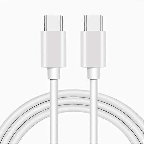 USB C til USB C PD Hurtig Opladerkabel - 2 meter 3-pak