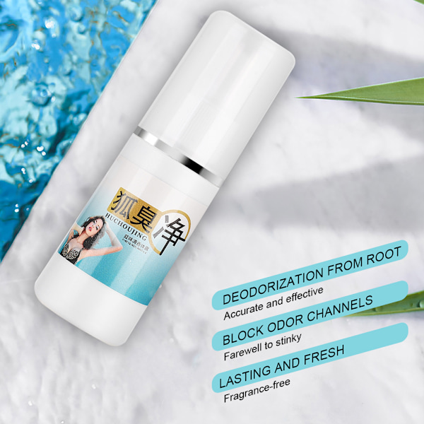 45 ml deodorant spray til fjernelse af kropslugt - antiperspirant til armhuler