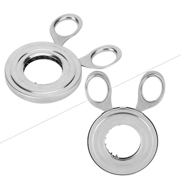 Rustfritt stål kokt egg Cutter Egg Clipper Egg Scissor Egg Remover Verktøy Kjøkkenutstyr