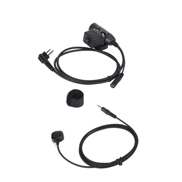U94 PTT Adapter Push to Talk Button Walkie Talkie Military Headset -liitin sopii MOTOROLA GP88:lle