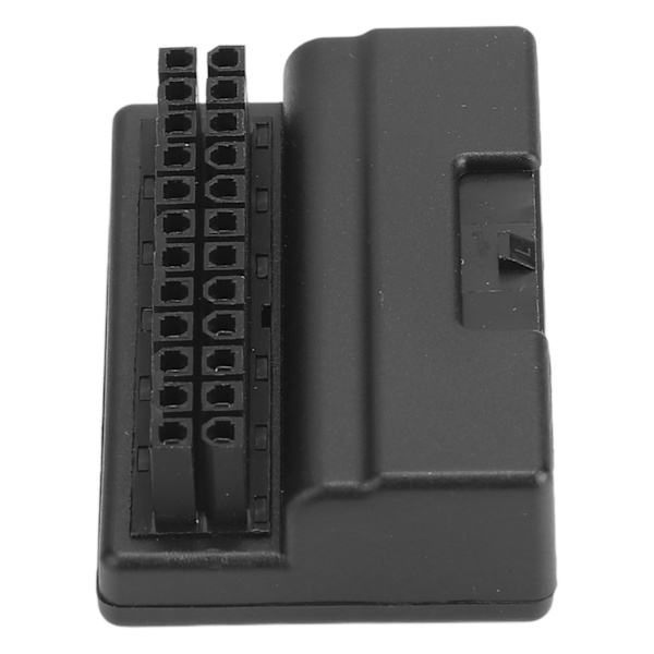 ATX 24Pin 90 Degree Adapter Lossless Transmission Bundkort 24Pin hun til 24pin han med isolerende etui til stationær pc