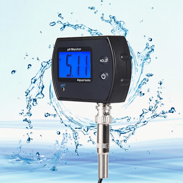 0,00-14,00 pH-mätare testare online vattenkvalitet testare testinstrument verktyg EU-kontakt 220V