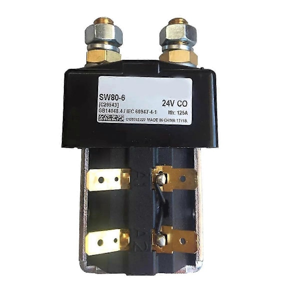 SW80-6, 7915692512, B2SW11 24V Kontaktor Solenoid Relébryter kompatibel med Albright