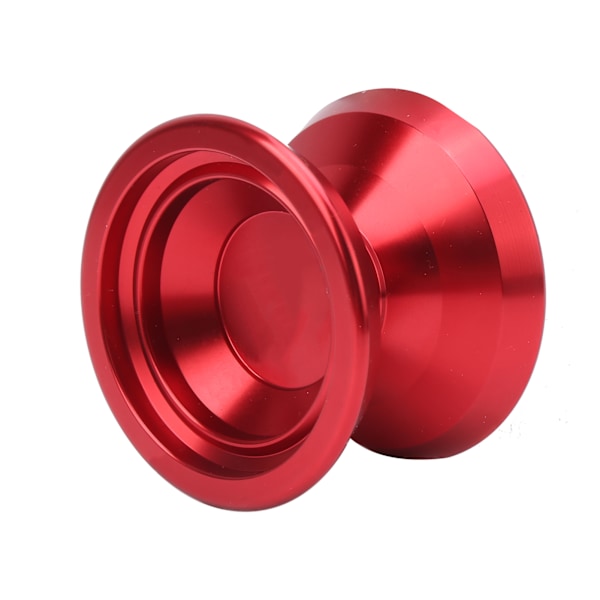 Alloy Yoyo Ball Konkurranse Yoyo Toy med 3stk Reserve Yoyo Strenger Hanske Sett Rød