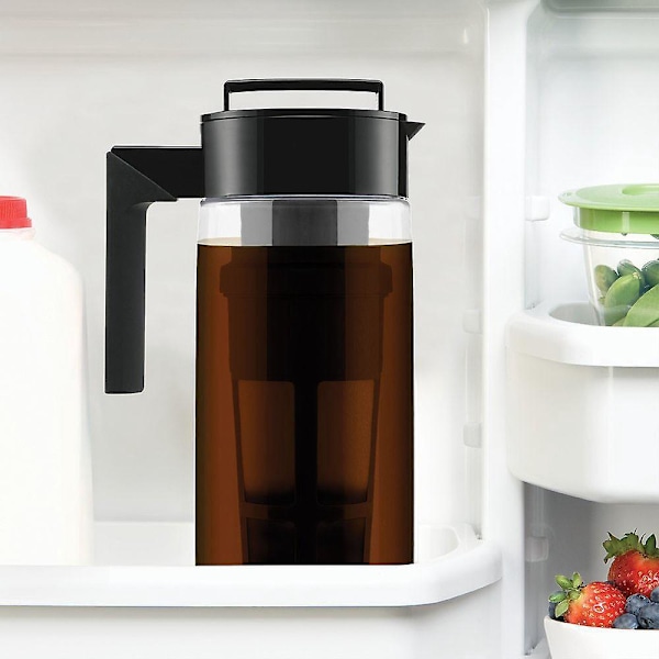 Luksusmainen Kylmäkahvinkeitin, 900ml, Musta
