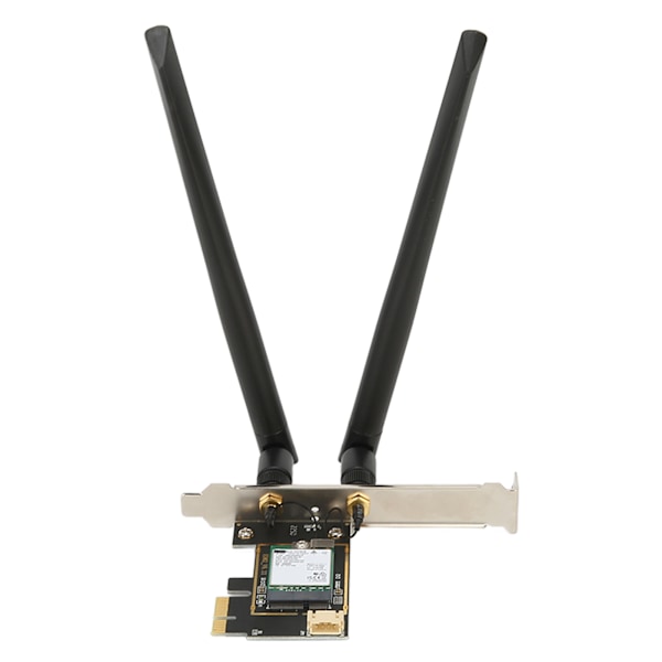 AX210NGW PCIE WiFi 6E -kortti, jossa 2 antennia, 5374 Mbps, 2,4 GHz, 5 GHz, 6 GHz, Bluetooth 5.2, MU MIMO -tuki, WiFi-kortti Win10 11 -käyttöjärjestelmille