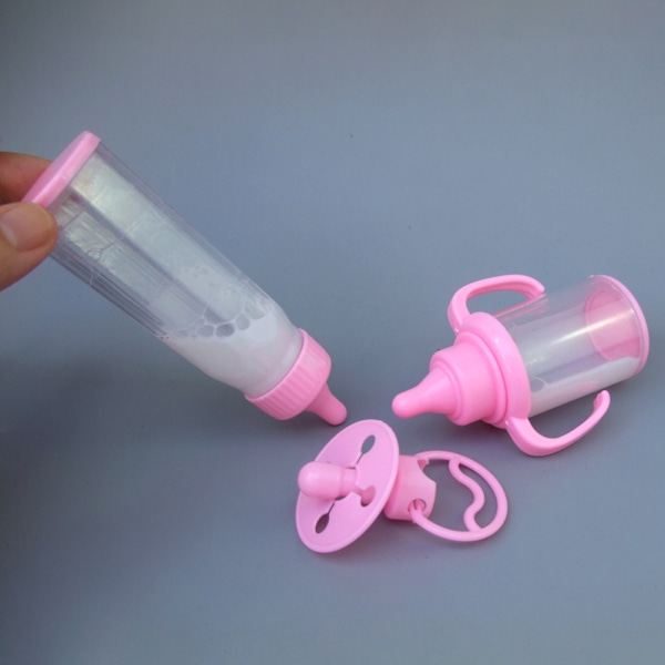 2PCS Magiske Flasker Simulering Flaske Leke Plast Dukke Flasker for Barn