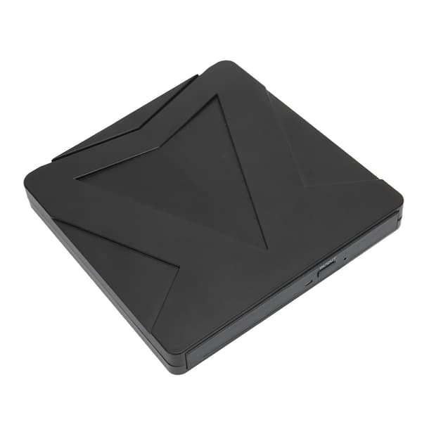 Extern DVD-enhet 5 Gbps USB3.0 Typ C Dubbelt gränssnitt Slim bärbar multifunktionell CD DVD-brännare för datorer Svart