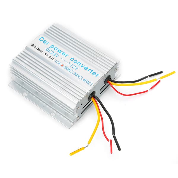 180W DC 24V til 12V Bil Strømomformer Transformator 15A Nedtrappingsregulator Strømforsyning