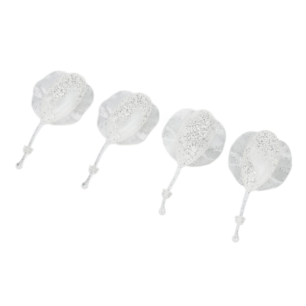 4 stk. 9 cm 14 g blød Swimbait synkende blød Swimbait Raja lokkemad kunstig lokkemad fiskegrej gear hvid