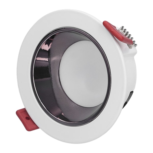 6W LED-downlight 3 färger dimbar 360LM infälld taklampa för köpcenter sovrum hotell 220V