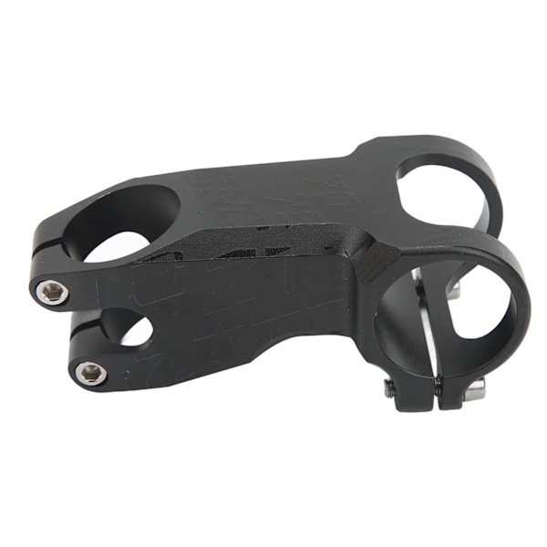 Cykelstam Minus 17 Grader Svart ihålig design CNC-process Glansigt utseende Utbytbar Mountainbike Styrstam Riser 60mm