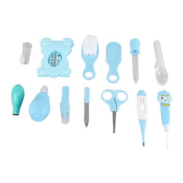 13 st/set Nyfödd Grooming Set Spädbarn Baby Vård Kit Viktiga Hälsovårds Tillbehör för Hemresor