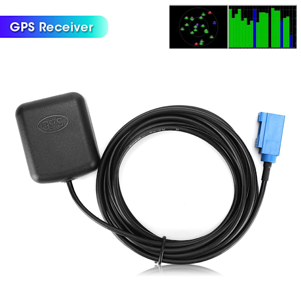 Fakra C-hun GPS-modtager GLONASS Global Navigation Satellites System-antenne