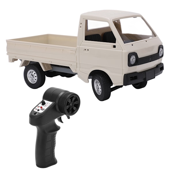1:16 RC-kuorma-auto, 4-pyöräinen leluauto 2,4 GHz:n langattomalla kaukosäätimellä ja USB-latauksella