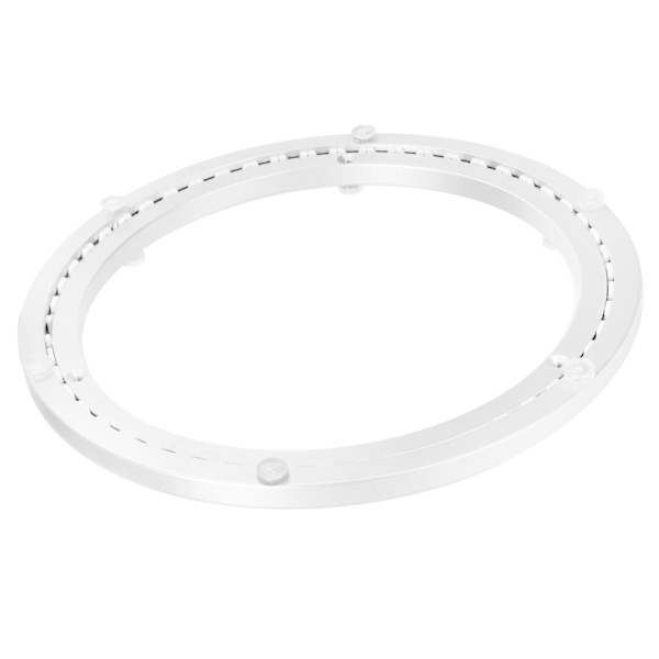 Heavy Duty Aluminium Alloy Rotating Bearing Turntable Round Smooth Mute Dining Table Plate12in