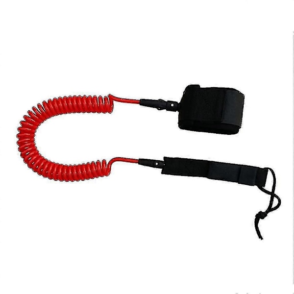 3 m Surfbräda Paddleboard Leash Stand Up Paddle Board Leash Rem Röd