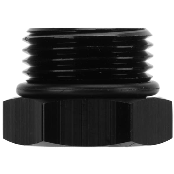 Blokeringsprop Fitting Adapter Han Hex Stål Universal 4000PSI Sort til Køretøj AN10