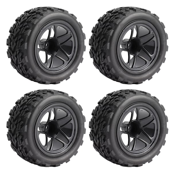 4 st 1/10 skala Short Course Truck Däck RC Hjul Däck för Traxxas Slash 1/10 Fjärrkontrollbil