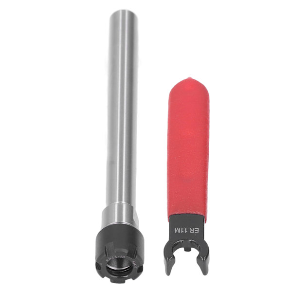 Spännhylsa Chuckhållare Rak Lång CNC-fräsförlängningsstång 17 mm Spännnyckel (C10ER11M100L 100 mm)