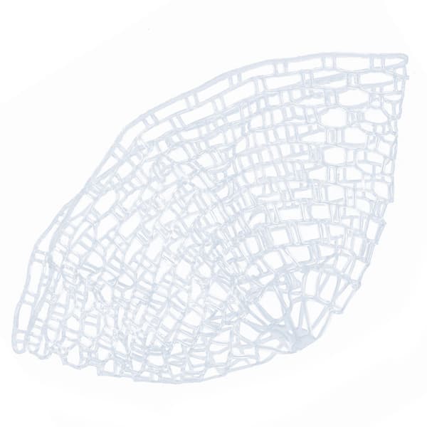 Utendørs Fluefiske Landing Net Klar Gummi Erstatningsnett Bag (Medium)