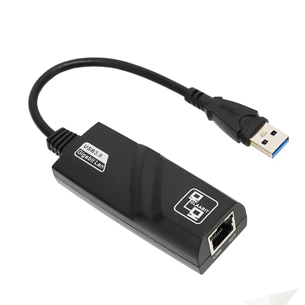 USB 3.0 Ethernet-adapter 1 Gbit/s överföring Bred tillämpbarhet Switch Ethernet-adapter för bärbar dator surfplatta