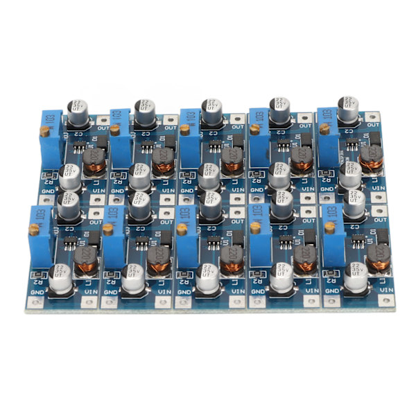 XH M415 Micro Boost Modul Justerbart Effektivt Lav Varme Lille DC til DC Step Up Modul 10 stk.