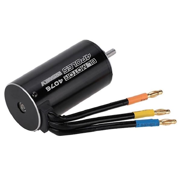 4076 2250KV 4P Sensoriton harjaton moottori 1/8 RC-kuorma-auton autojen buggy-osiin