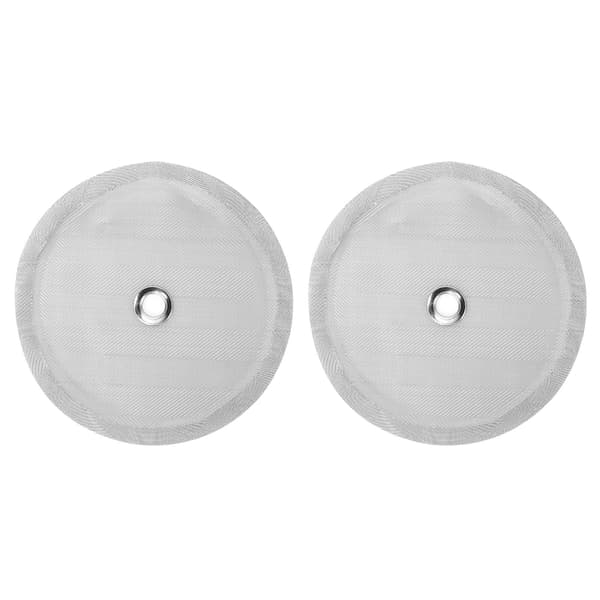 2-pakning 100 Mesh Rustfritt Stål Filter Erstatning for Kaffepresse Tilbehør