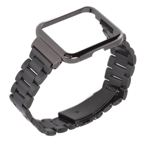 Byte av armbandsrem Vattentätt rostfritt stål Svart justerbar rembyte Armband för Xiaomi Redmi Watch2 Lite