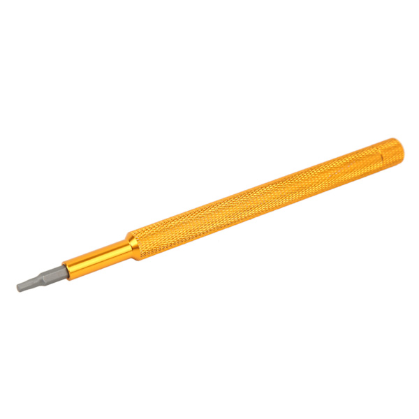 Hex-huvud skruvmejsel set RC bilmodell flygplan reparationsverktyg 1,3 1,5 2,0 2,5 3,0 mm snabb byte guld