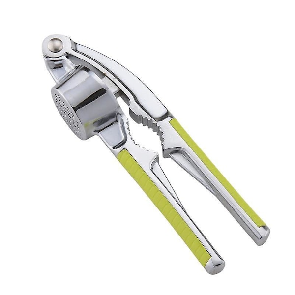Rustfrit Stål Hvidløgspresse Ergonomisk Letvægtsdesign Nem at Rengøre Komfortabel Håndtag Ingen Mere Stinkende Hænder