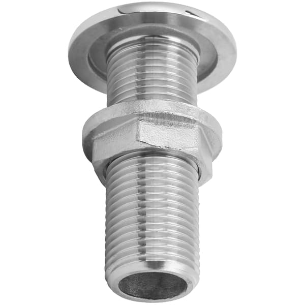 Gennemføringsfitting Stik Rustfrit Stål MJS022 Udløbsfuge til Både Yacht Slange 1/2in