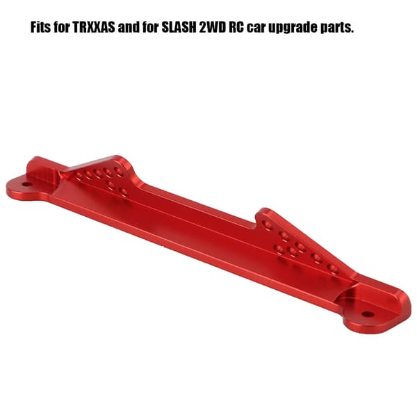 Front karosseribeslag i aluminiumslegering passer til TRXXAS RC-bil (rød)