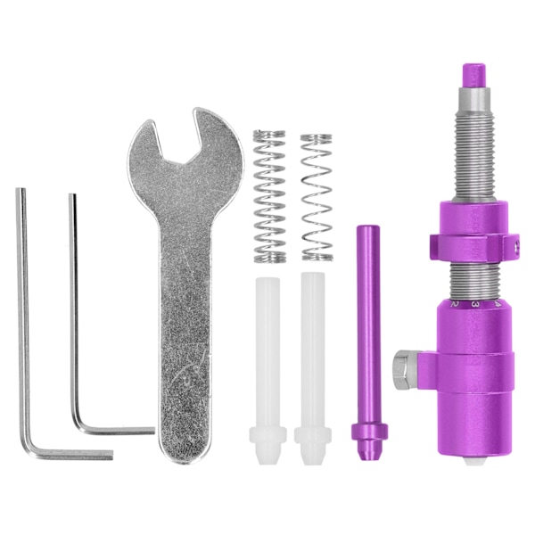 Recurve bue stabilisator sidepute plunger i aluminiumlegering plast utendørs bueskyting verktøy lilla