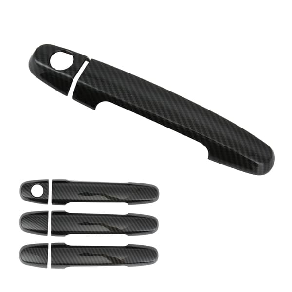 Dørhåndtak Trekk Karbonfiber Stil Dekorasjon Passer til Corolla/Vios/Yaris/RAV4