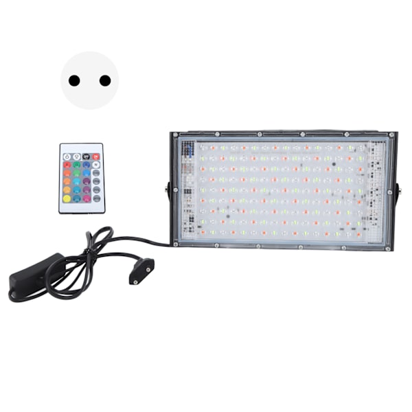 LED-projektør IP65 Vandtæt Ultra Lys 150W RGB Udendørs Projektør til Udendørs Stadion Vej 175‑265V EU-stik