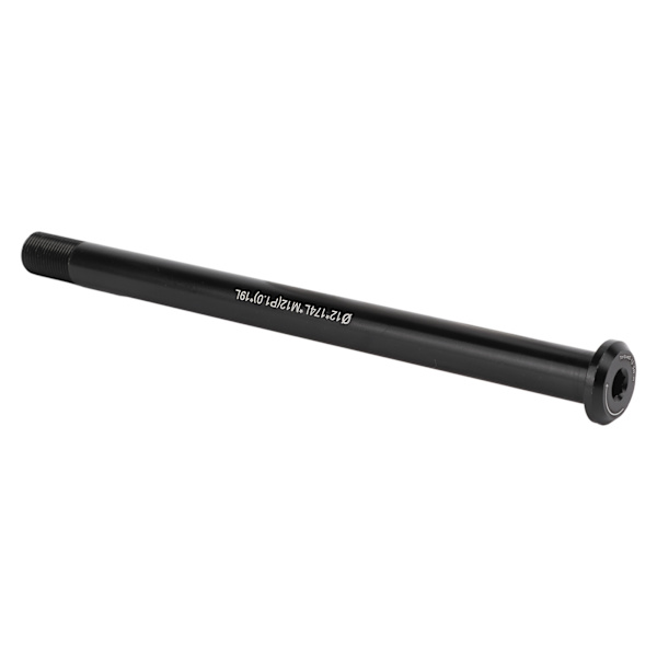 Vejcykelnavrør Aksel Cykel Aluminiumlegering Hulnav Aksel Aksel CykeltilbehørΦ12x174LxM12(P1.0)x19L