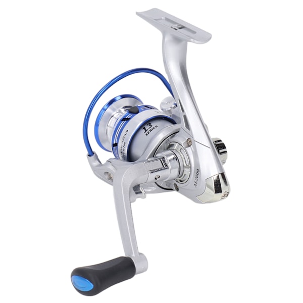 Spinnfiskerulle Fällbar Metall Rocker Rostfritt Stål Spegelbeläggning Fiske Spinner för Fiske AL2000 0.15/180 0.18/140 0.2/120